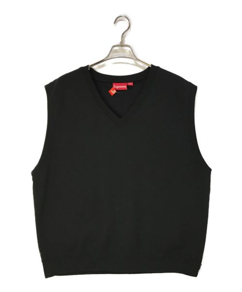 SUPREME（シュプリーム）SUPREME (シュプリーム) SWEAT Shirt Vest ブラック サイズ:XLの古着・服飾アイテム