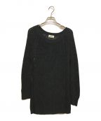 Acne studiosアクネ ストゥディオス）の古着「Linen Sweater」｜ブラック