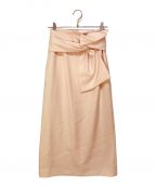CELFORDセルフォード）の古着「ウエストリボンタイトスカート」｜ピンク
