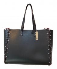 COACH (コーチ) ラージ リレーサブル トート・Coachtopiaレザー ブラック サイズ:なし