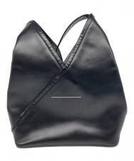 MM6 Maison Margiela (エムエムシックスメゾンマルジェラ) カーフレザー BALLET SHOE JAPANESE BAG/ジャパニーズバッグ ブラック サイズ:なし