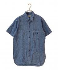 BUZZ RICKSON'S (バズリクソンズ) BLUE CHAMBRAY S/S WORK SHIRTS インディゴ サイズ:16　1/2