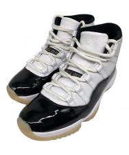 NIKE (ナイキ) AIR JORDAN 11 RETRO GRATITUDE ハイカットスニーカー WHITE/METALLIC GOLD- サイズ:US9.5