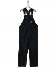 RRL (ダブルアールエル) コットンキャンバスオーバーオール ブラック サイズ:Ｓ 未使用品