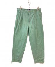 POLO RALPH LAUREN (ポロ・ラルフローレン) マレーシア製 ツータックチノパンツ グリーン サイズ:W36L34