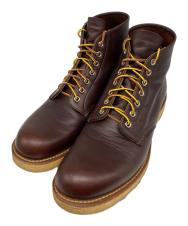 RED WING (レッドウィング) ROUND TOE BOOT ブラウン サイズ:9 1/2D (27.5cm)