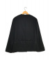 PRADA (プラダ) ノーカラーデザインジャケット ブラック サイズ:SIZE 40：15800円