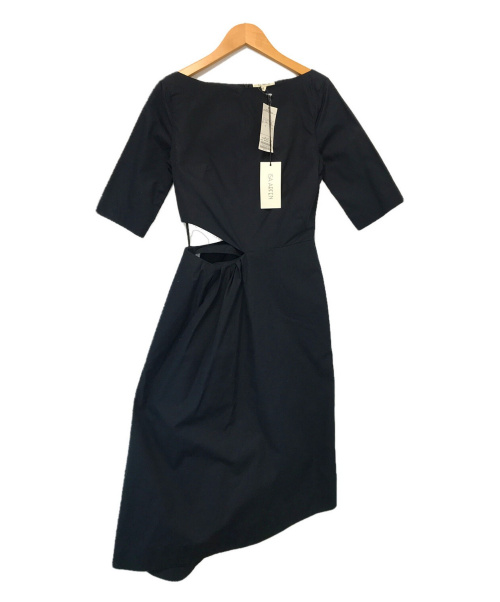 ISA ARFEN（イサ アフェン）ISA ARFEN (イサ アフェン) 3/4Sleeve CutOut Dress ブラック サイズ:6の古着・服飾アイテム