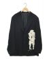 Yohji Yamamoto pour homme（ヨウジヤマモトプールオム）の古着「墨絵刺繍ジャケット」｜ブラック