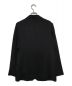 allureville (アルアバイル) ハンマーサテンテーラードジャケット ブラック サイズ:1：6800円