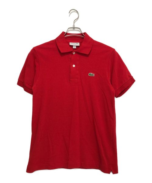 LACOSTE（ラコステ）LACOSTE (ラコステ) ポロシャツ レッド サイズ:US/XSの古着・服飾アイテム