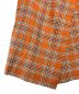 中古・古着 Vivienne Westwood ANGLOMANIA (ヴィヴィアンウエストウッド アングロマニア) タータンチェックラップウールスカート オレンジ サイズ:36：14800円