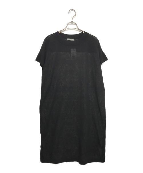 ARTISAN（アルチザン）ARTISAN (アルチザン) 更紗プリント チュニックニット ブラック サイズ:9の古着・服飾アイテム