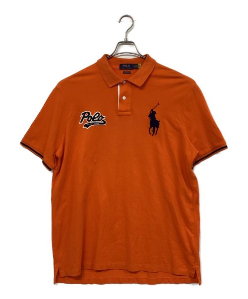 POLO RALPH LAUREN（ポロ・ラルフローレン）POLO RALPH LAUREN (ポロ・ラルフローレン) ポロシャツ オレンジ サイズ:XLの古着・服飾アイテム