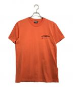 DIESELディーゼル）の古着「Tシャツ」｜オレンジ