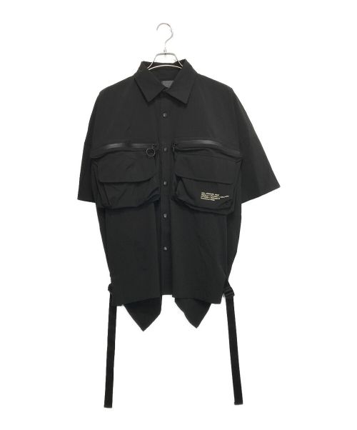 DANKE SCHON（ダンケ シェーン）DANKE SCHON (ダンケ シェーン) ポケットシャツ ブラック サイズ:Fの古着・服飾アイテム