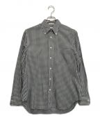 INDIVIDUALIZED SHIRTSインディビジュアライズドシャツ）の古着「チェックシャツ」｜ホワイト×ブラック