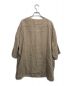 maillot (マイヨ) Linen S/S Cardigan Shirt-Tee ベージュ サイズ:3：3980円