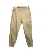 Aape BY A BATHING APEエーエイプ バイ アベイシングエイプ）の古着「AAPE NOW WOVEN PANTS」｜ベージュ