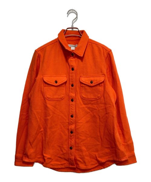 OUTERKNOWN（アウターノーン）OUTERKNOWN (アウターノーン) Chroma Blanket Shirt オレンジ サイズ:XSの古着・服飾アイテム
