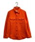 OUTERKNOWN（アウターノーン）の古着「Chroma Blanket Shirt」｜オレンジ