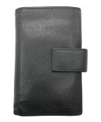 GUCCIグッチ）の古着「パスポートケース/3つ折り財布」｜ブラック