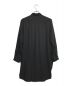 CULLNI (クルニ) サイドスリットロングシャツ ブラック サイズ:1：6800円