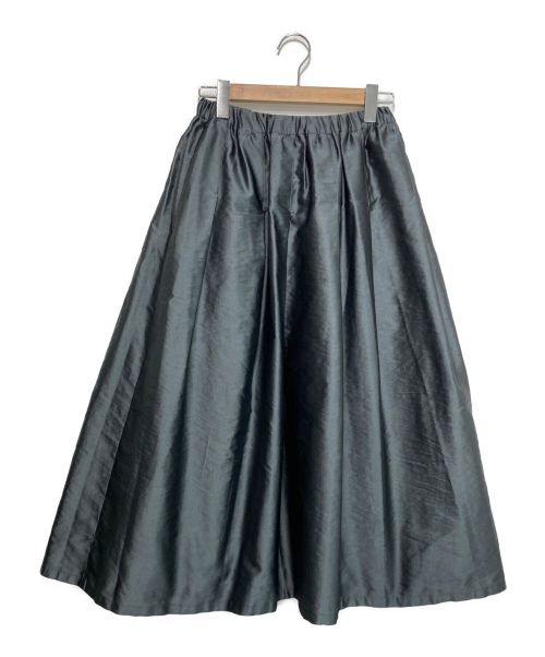 IENA（イエナ）IENA (イエナ) AIDAタフタギャザースカート グレー サイズ:36の古着・服飾アイテム