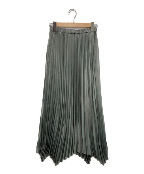 SACRA（サクラ）SACRA (サクラ) アコーディオンプリーツスカート グレー サイズ:38の古着・服飾アイテム