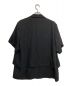 CULLNI (クルニ) オープンカラーフラップシャツ ブラック サイズ:1：12800円