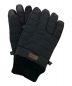Barbour（バブアー）の古着「Banff Quilted Gloves」｜ブラック