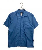 Patagoniaパタゴニア）の古着「オープンカラーシャツ」｜ブルー