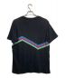 PAUL SMITH (ポールスミス) レインボーラインTシャツ ブラック サイズ:L：4800円