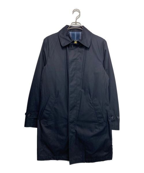GRENFELL（グレンフェル）GRENFELL (グレンフェル) ステンカラーコート ブラック サイズ:40の古着・服飾アイテム