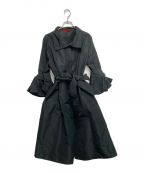 CAROLINA HERRERAカロライナヘレラ）の古着「スプリングコート」｜ブラック