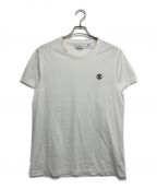 BURBERRY LONDONバーバリー ロンドン）の古着「ロゴ刺繡Tシャツ」｜ホワイト