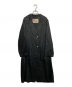 Traditional Weatherwearトラディショナルウェザーウェア）の古着「リネンチェスターコート」｜ブラック