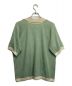 CAMPHOR WOOD (カンファーウッド) ニットポロシャツ グリーン サイズ:M：5800円