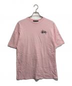 stussyステューシー）の古着「Tシャツ」｜ピンク
