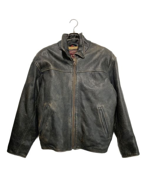 ANDREW MARC（アンデュリューマーク）ANDREW MARC (アンデュリューマーク) レザージャケット ブラック サイズ:Mの古着・服飾アイテム