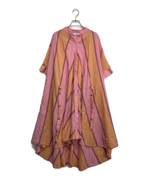 devotion twins（デボーションツウィンズ）DEVOTION TWINS (デボーションツウィンズ) LONG DRESS ピンク サイズ:ONE SIZEの古着・服飾アイテム
