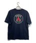 PARIS SAINT-GERMAIN (パリ・サン ジェルマン) PSGエンブレム刺繍 Tシャツ ネイビー サイズ:L：6000円