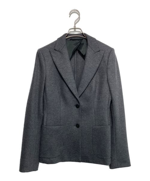 MaxMara（マックスマーラ）MaxMara (マックスマーラ) テーラードジャケット グレー サイズ:38の古着・服飾アイテム