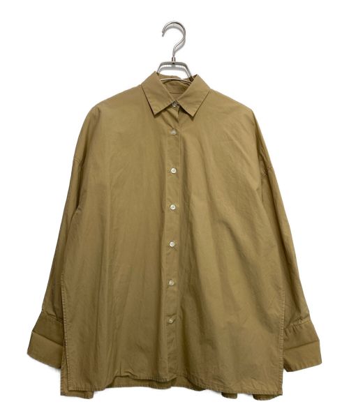 CLANE（クラネ）CLANE (クラネ) ワイドシャツ ブラウン サイズ:1の古着・服飾アイテム