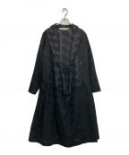 COMME des GARCONSコムデギャルソン）の古着「薔薇刺繍ワンピース」｜ブラック