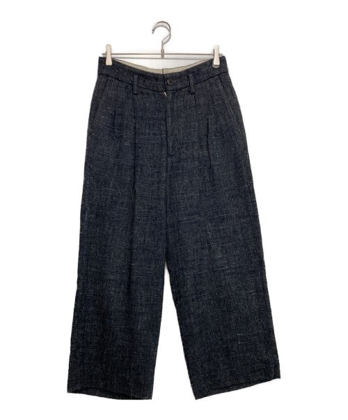 URU（ウル）URU (ウル) スラックスパンツ ネイビー サイズ:SIZE1の古着・服飾アイテム