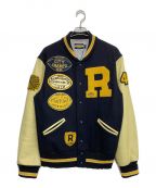 Rugby Ralph Laurenラグビーラルフローレン）の古着「Wool Varsity Jacket/スタジャン」｜ネイビー