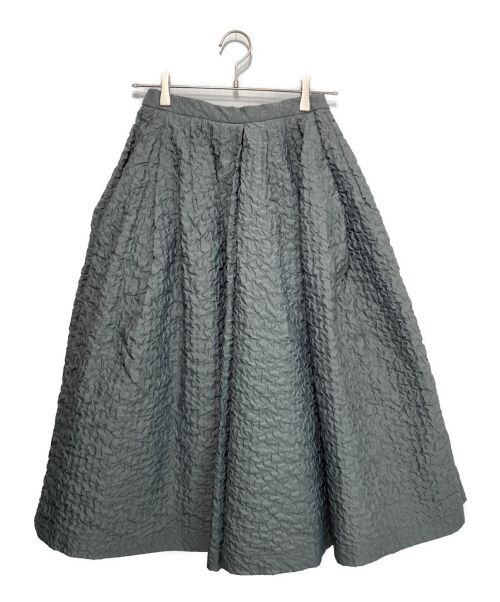 HYEON（ヘヨン）HYEON (ヘヨン) swan skirt グレー サイズ:Mの古着・服飾アイテム