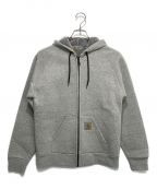 CarHarttカーハート）の古着「CAR-LUX HOODED THERMO SWEAT」｜グレー