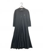 LACOSTEラコステ）の古着「ポロシャツドレス」｜ブラック